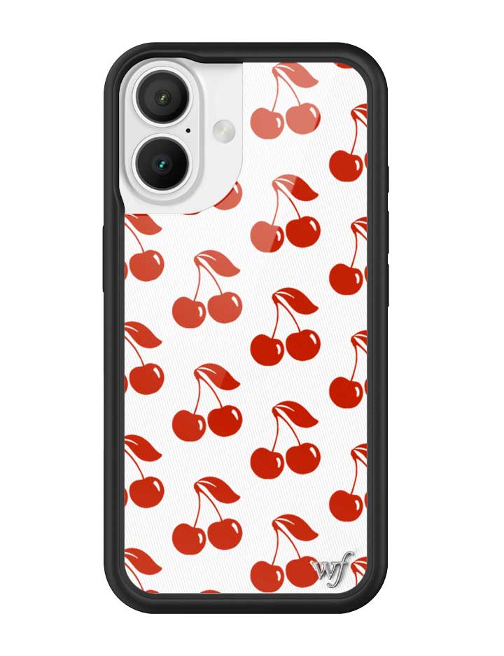 Wildflower iPhone case 16 American Cherries Red Cute