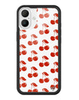 Wildflower iPhone case 16 Plus American Cherries Red Cute