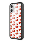 Wildflower iPhone case 16 Plus American Cherries Red Cute