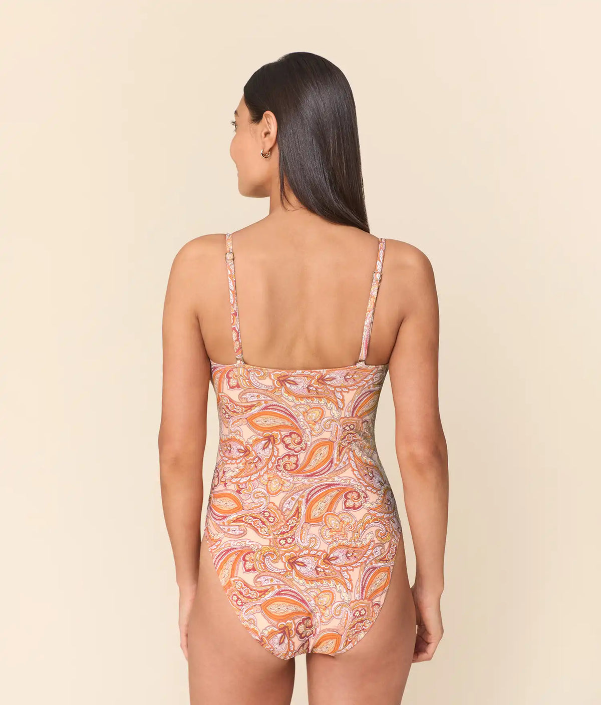 Andie Swim - Amalfi One Piece - Sunset Paisley -