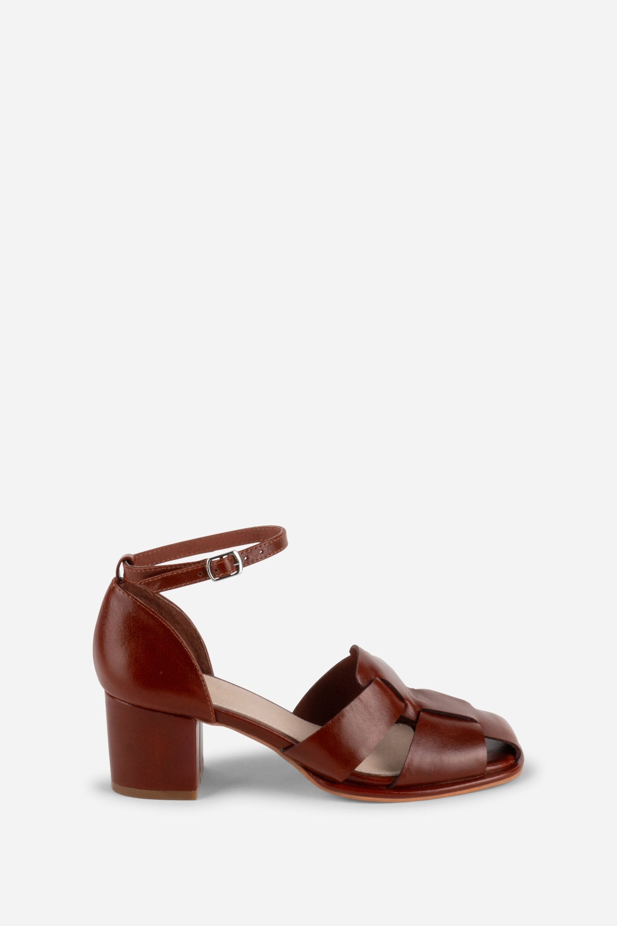 Intentionally Blank - April Oiled Leather Fisherman Heel -