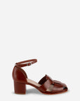 Intentionally Blank - April Oiled Leather Fisherman Heel -