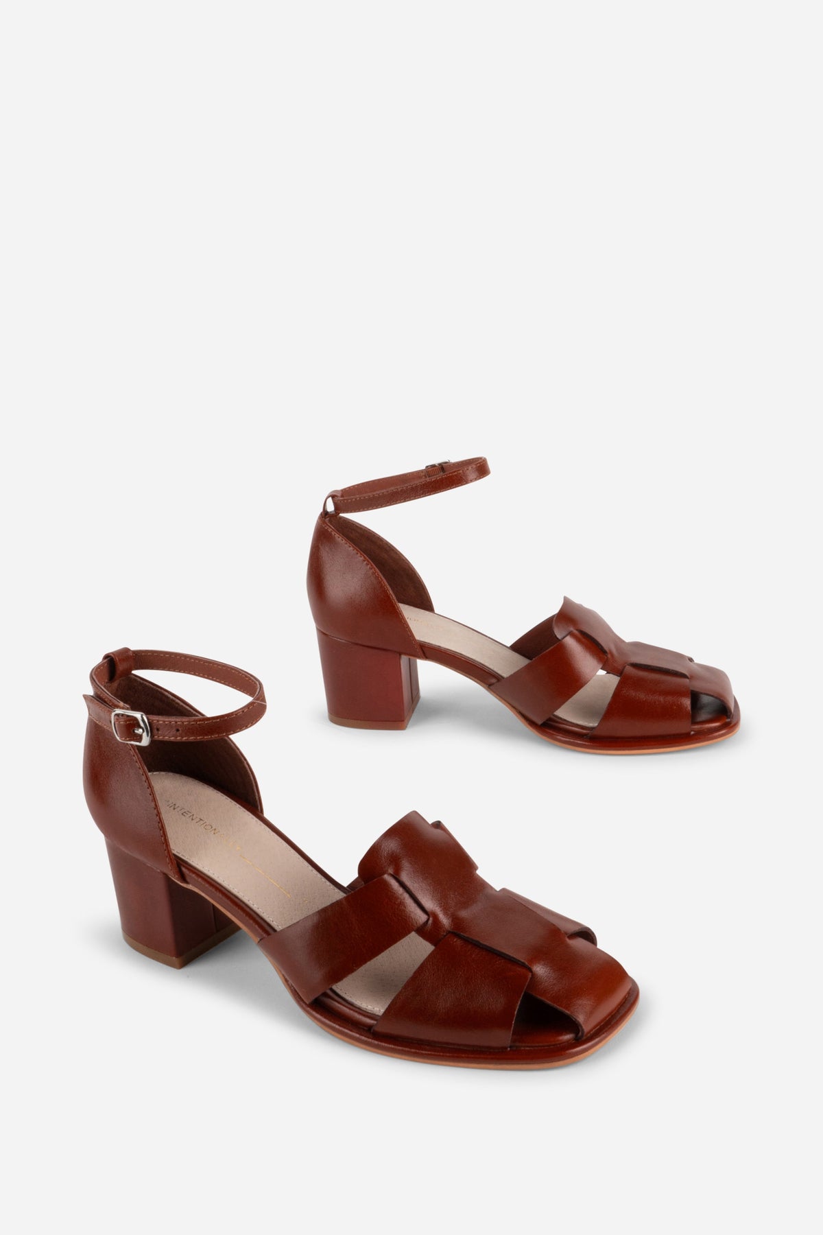 Intentionally Blank - April Oiled Leather Fisherman Heel -