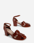 Intentionally Blank - April Oiled Leather Fisherman Heel -