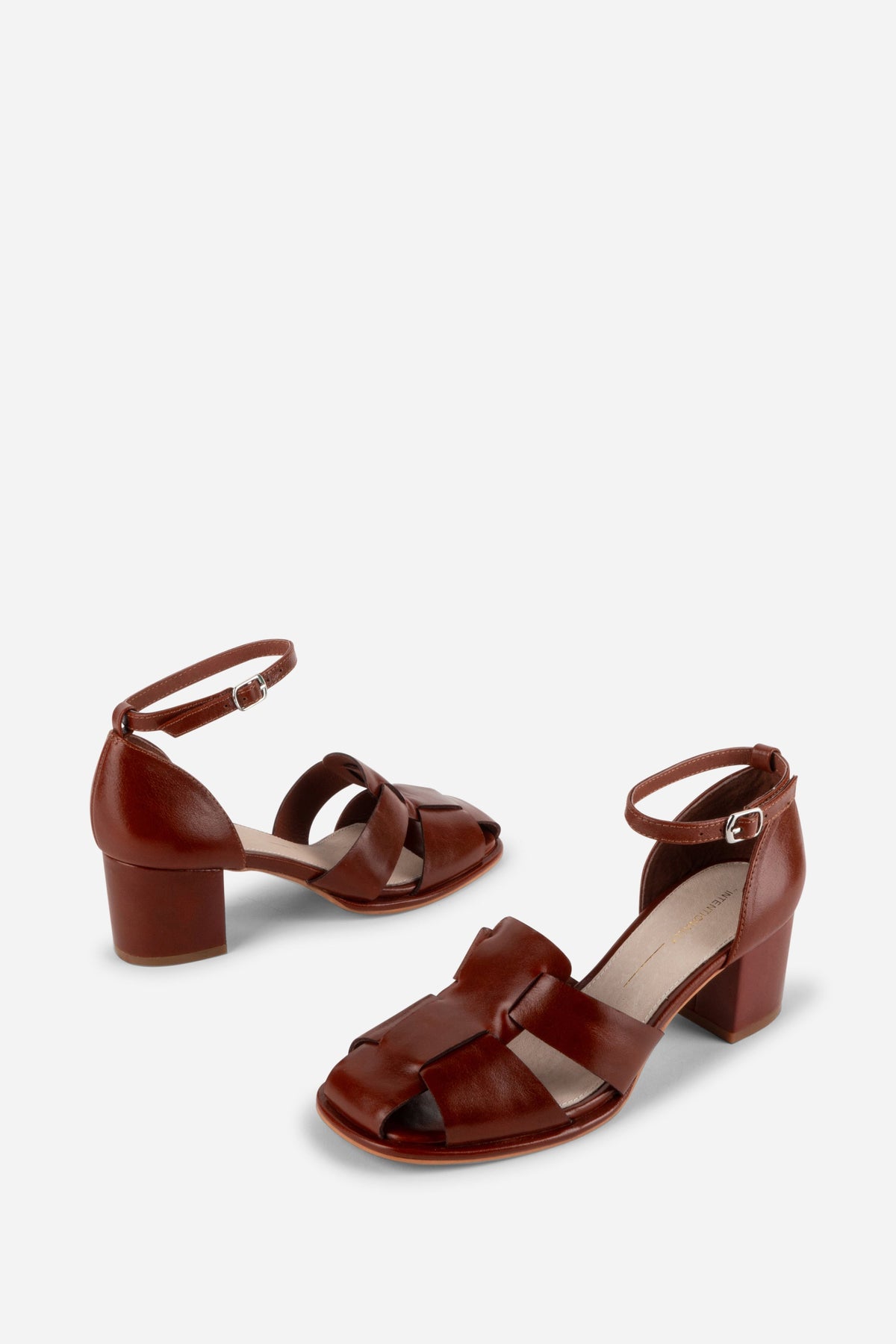 Intentionally Blank - April Oiled Leather Fisherman Heel -