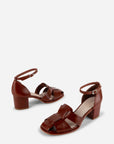 Intentionally Blank - April Oiled Leather Fisherman Heel -