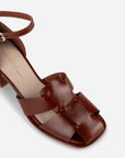 Intentionally Blank - April Oiled Leather Fisherman Heel -