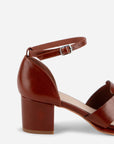 Intentionally Blank - April Oiled Leather Fisherman Heel -