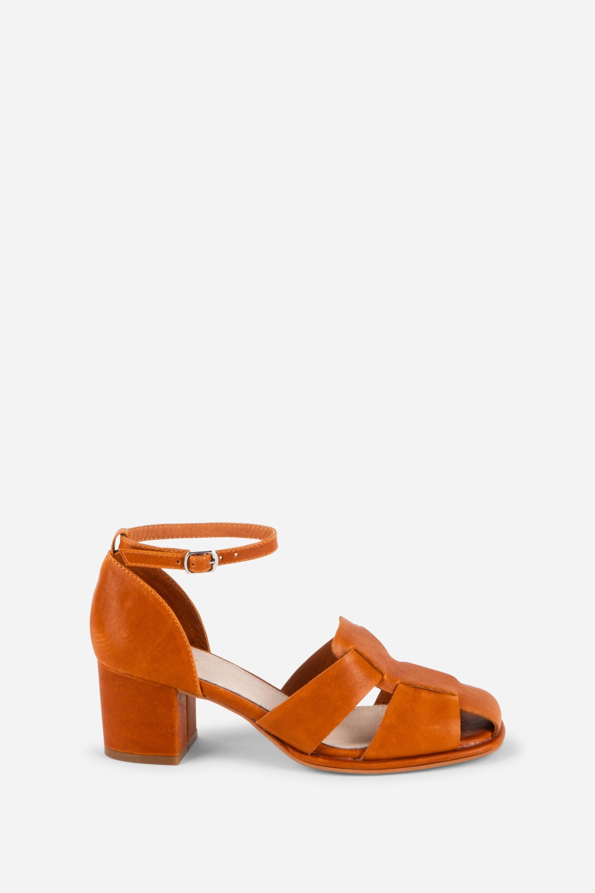Intentionally Blank - April Leather Fisherman Heel -