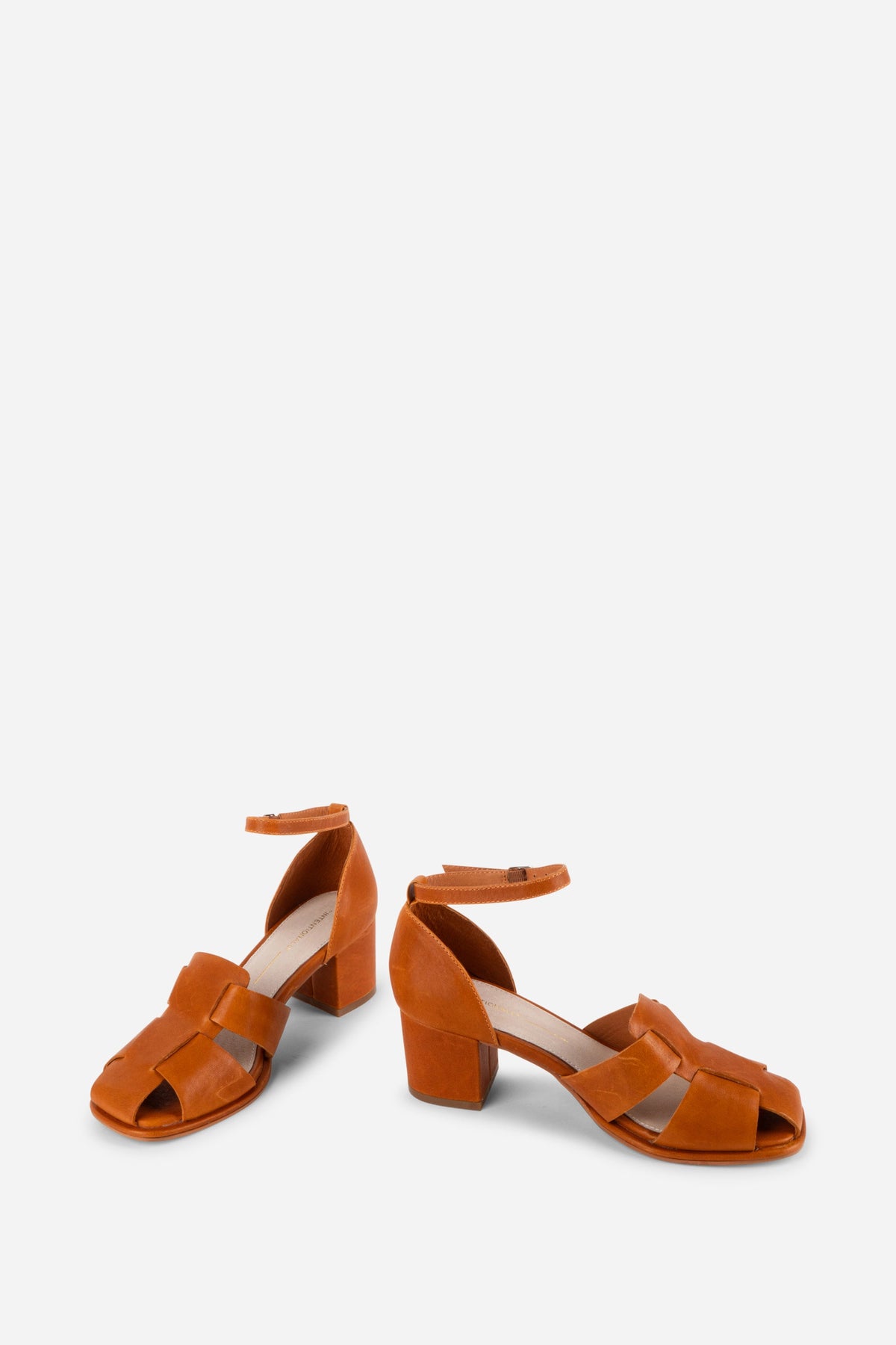 Intentionally Blank - April Leather Fisherman Heel -