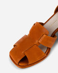 Intentionally Blank - April Leather Fisherman Heel -