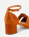 Intentionally Blank - April Leather Fisherman Heel -