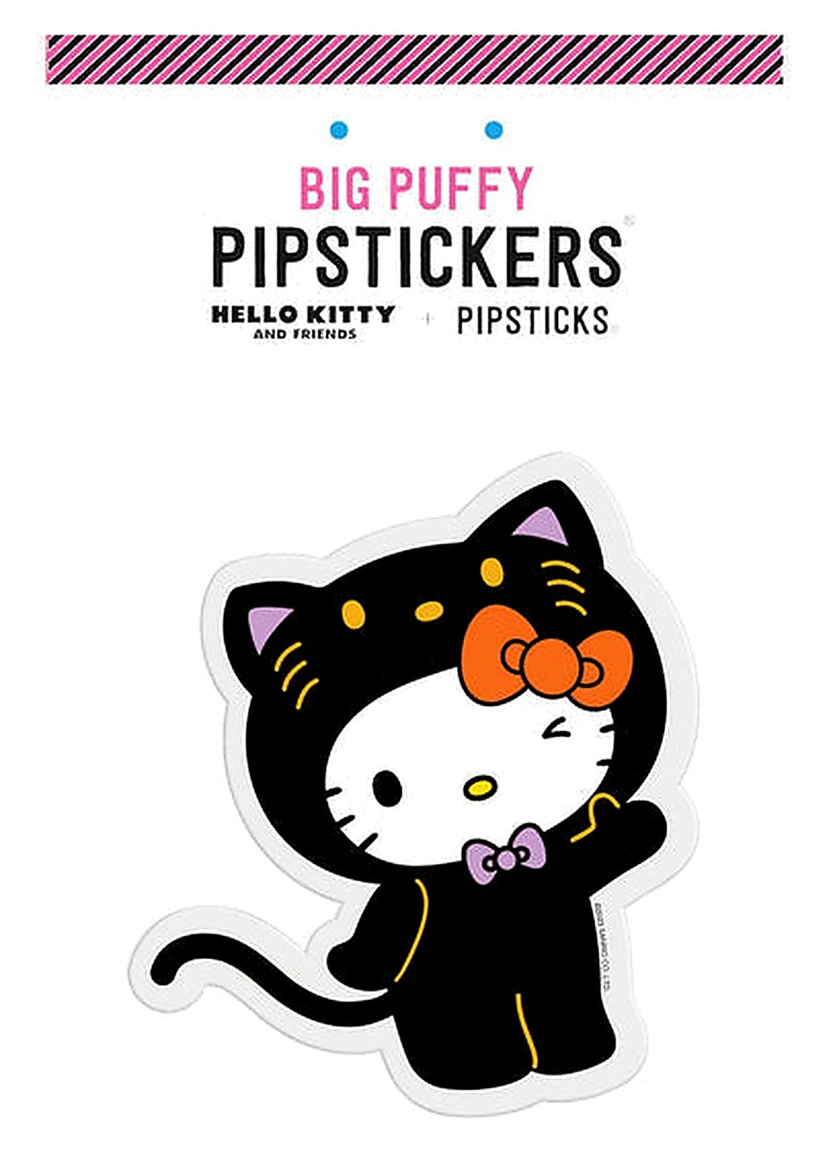 Pipsticks - Hello Kitty Black Cat Big Puffy -