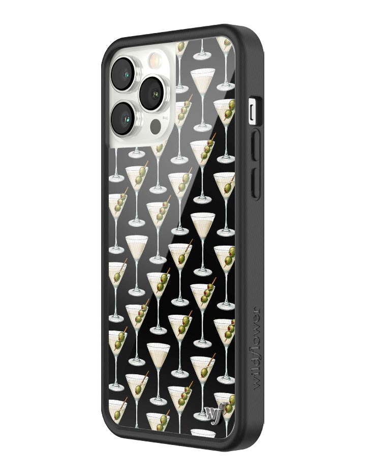 Wildflower iPhone case 13 Pro Max Ashtin Earle Olives Black Cute