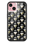 Wildflower iPhone case 15 Ashtin Earle Olives Black Cute