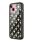 Wildflower iPhone case 15 Ashtin Earle Olives Black Cute