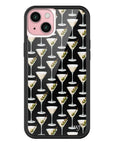 Wildflower iPhone case 15 Plus Ashtin Earle Olives Black Cute