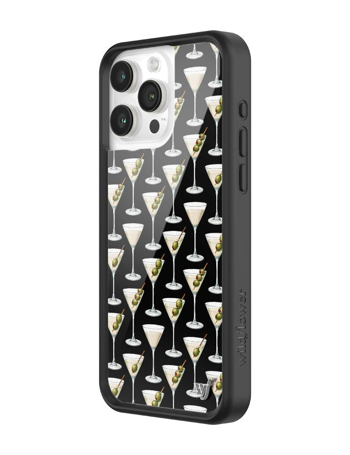 Wildflower iPhone case 15 Pro Max Ashtin Earle Olives Black Cute