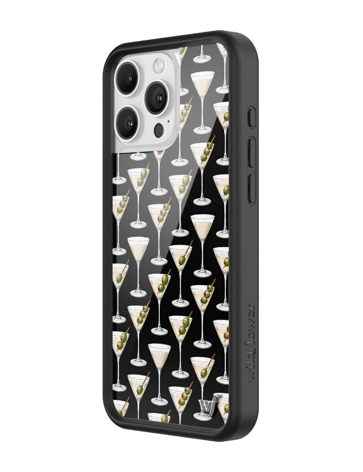 Wildflower iPhone case 16 Pro Max Ashtin Earle Olives Black Cute