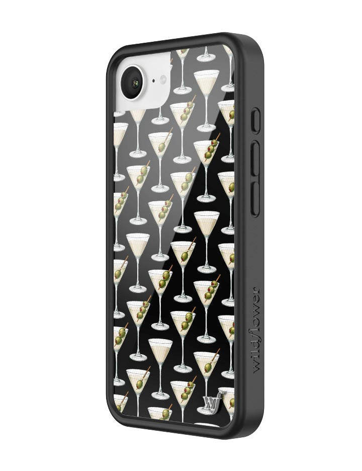 Wildflower iPhone case 17e Ashtin Earle Olives Black Cute