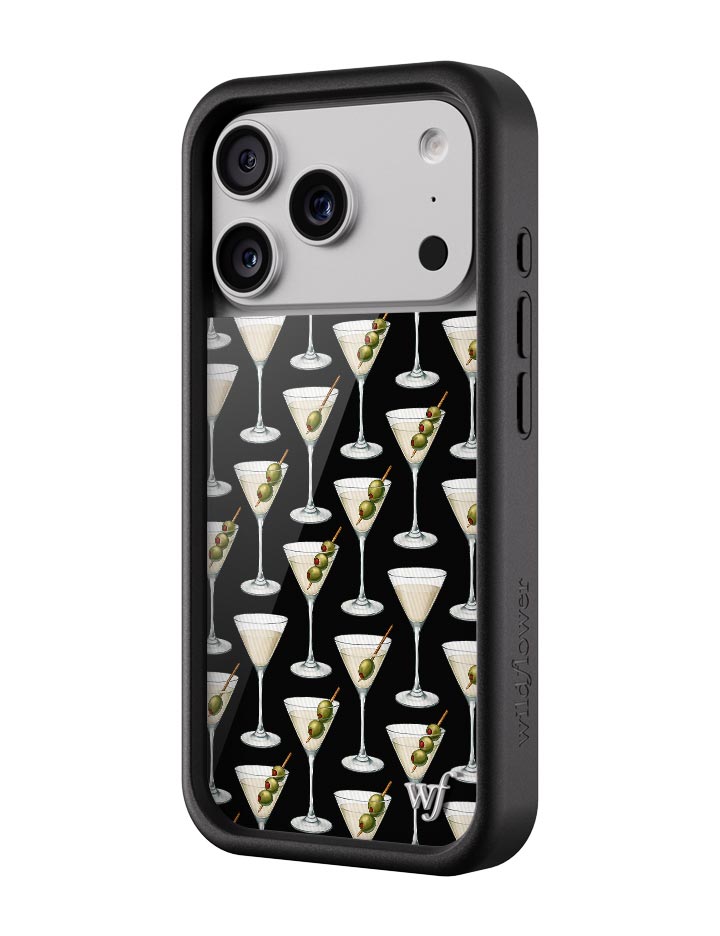 Wildflower iPhone case 17 Pro Ashtin Earle Olives Black Cute