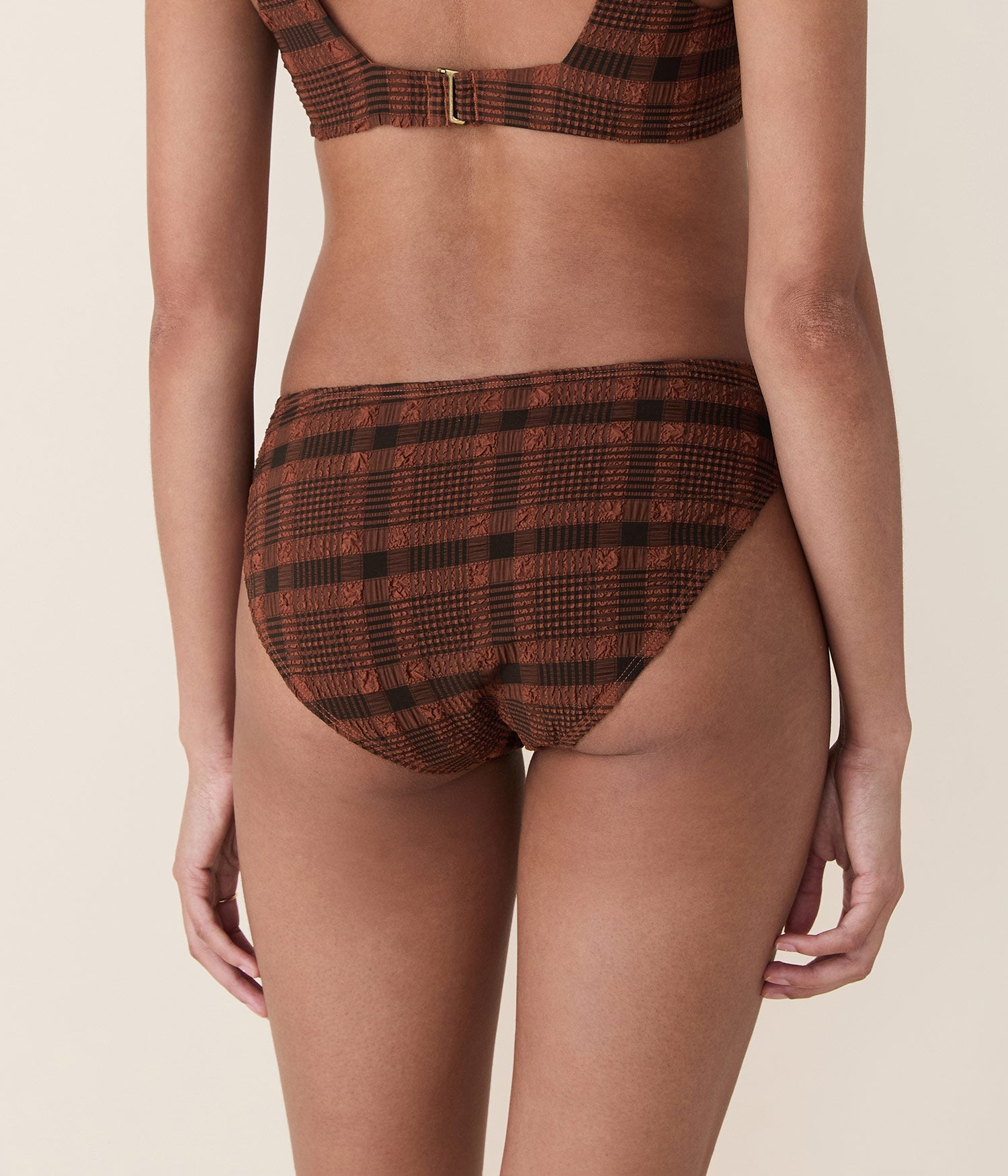 Andie Swim - The Classic Bikini Bottom - Plaid - Sierra Plaid -