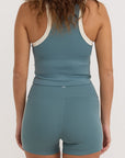 Organic Basics - Active Flow Bike Shorts - River -