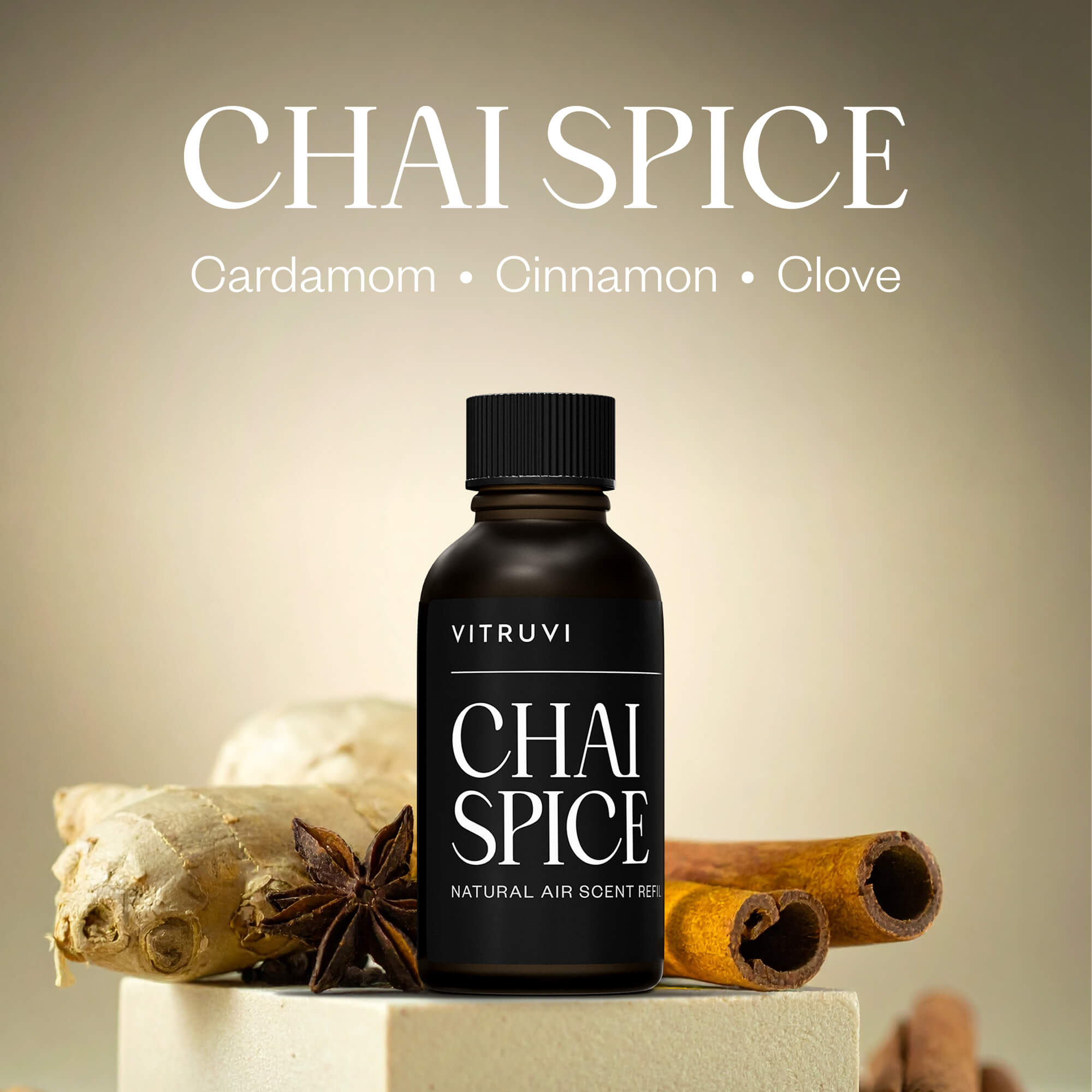 Vitruvi - Chai Spice Air Scent Refill -