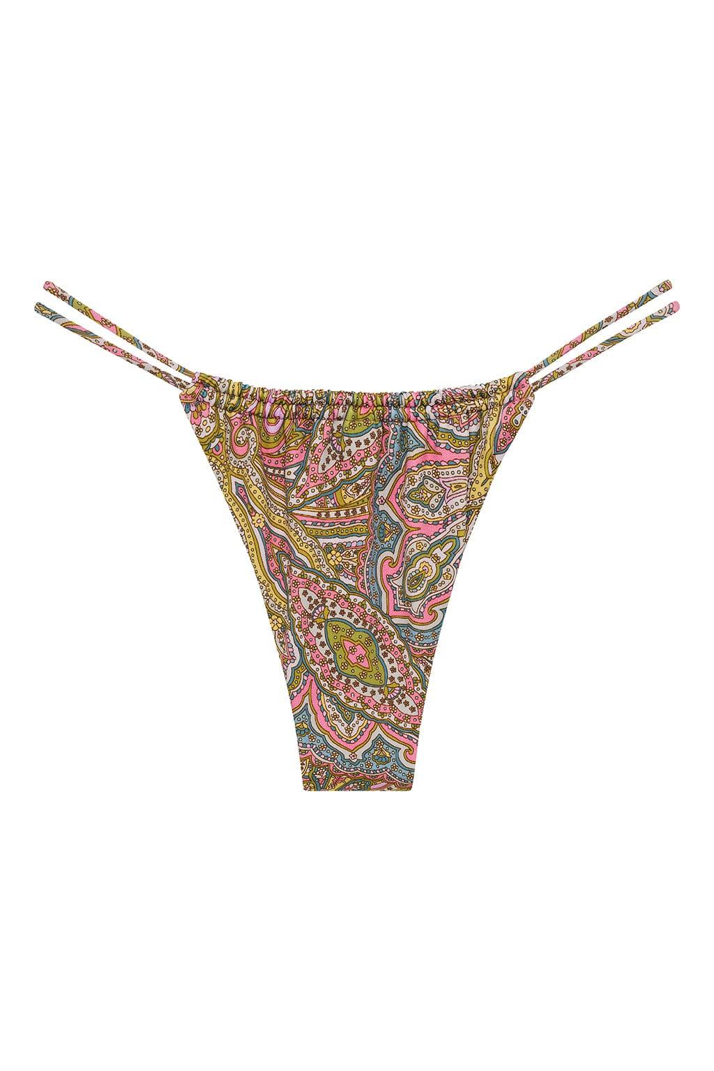 Montce - Ali Paisley Brasil Bikini Bottom -
