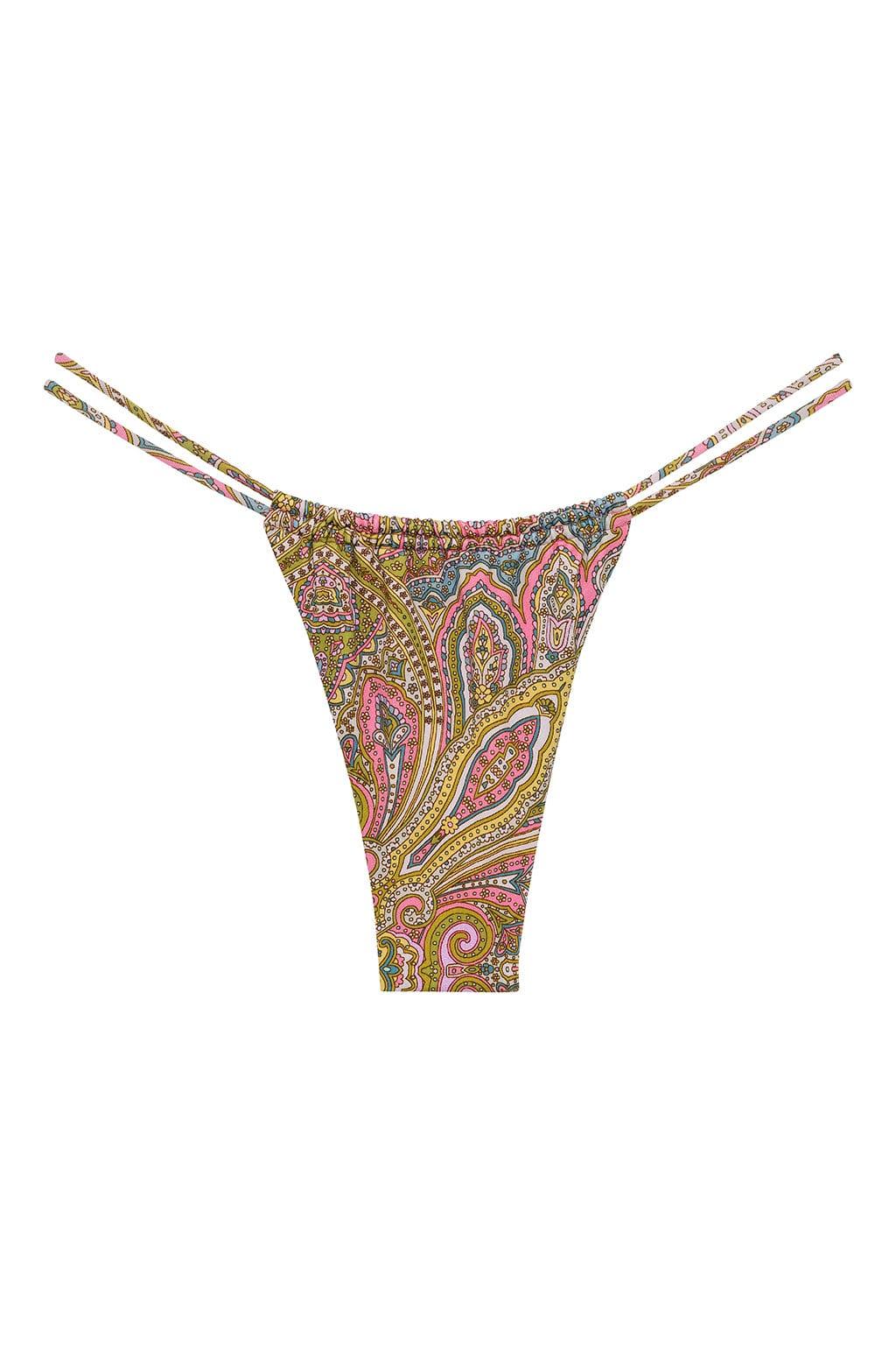 Montce - Ali Paisley Brasil Bikini Bottom -
