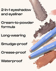 Alleyoop - 11th Hour Cream Eyeshadow & Liner Stick - Plum Up -