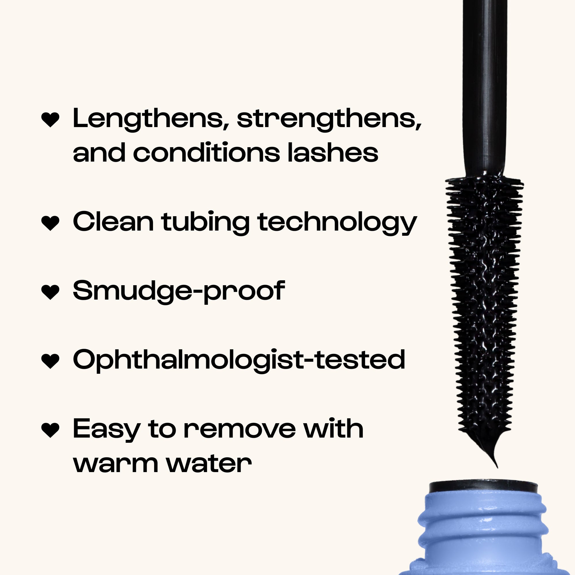 Alleyoop - Go the Distance Mini Tubing Mascara - Black -