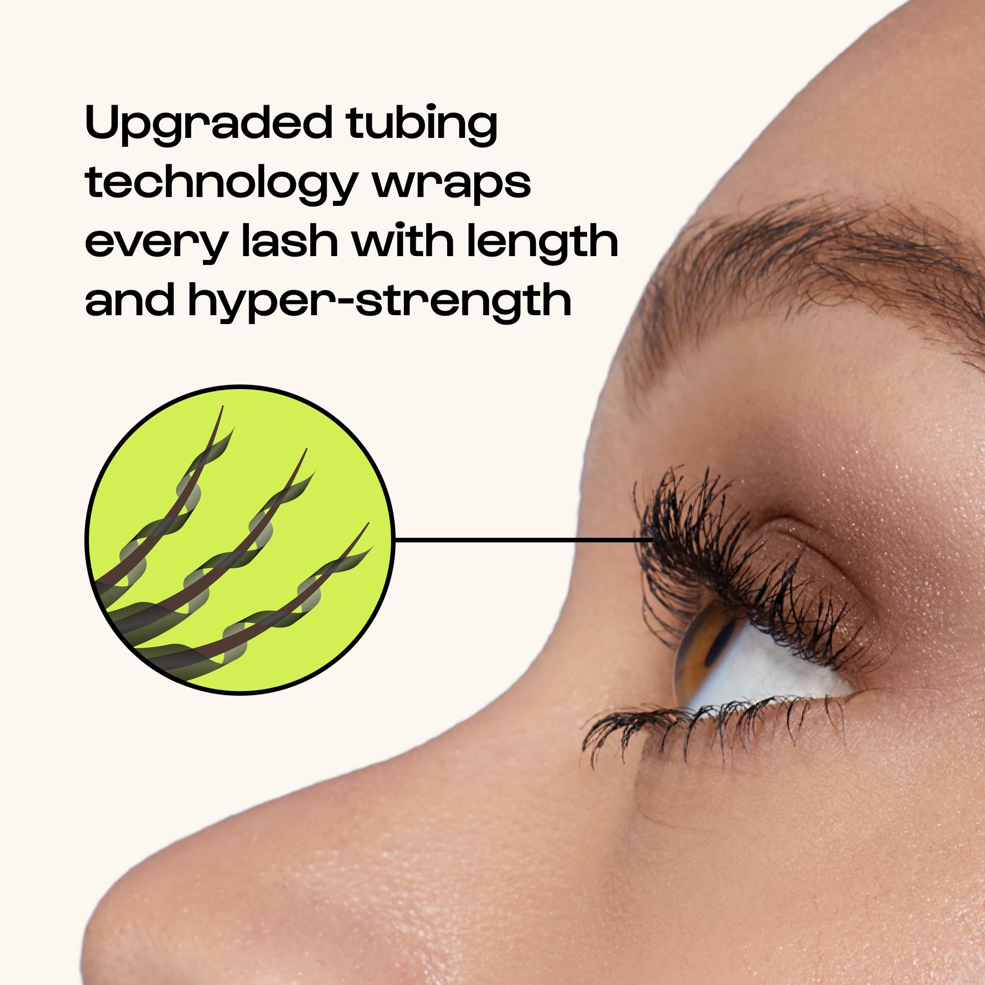 Alleyoop - Go the Distance Mini Tubing Mascara - Brown -