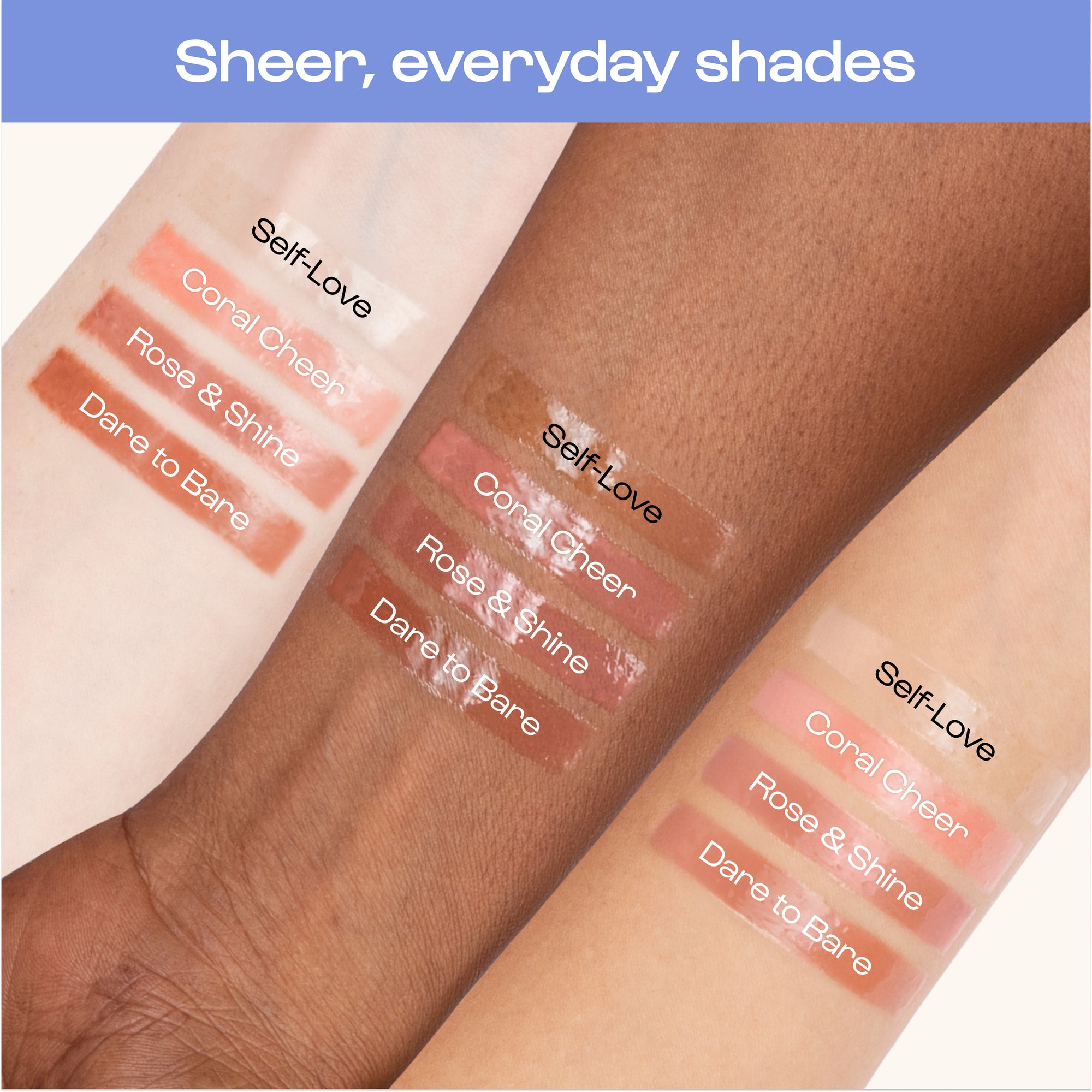Alleyoop - Lip Goals Triple Peptide Gloss - Coral Cheer -