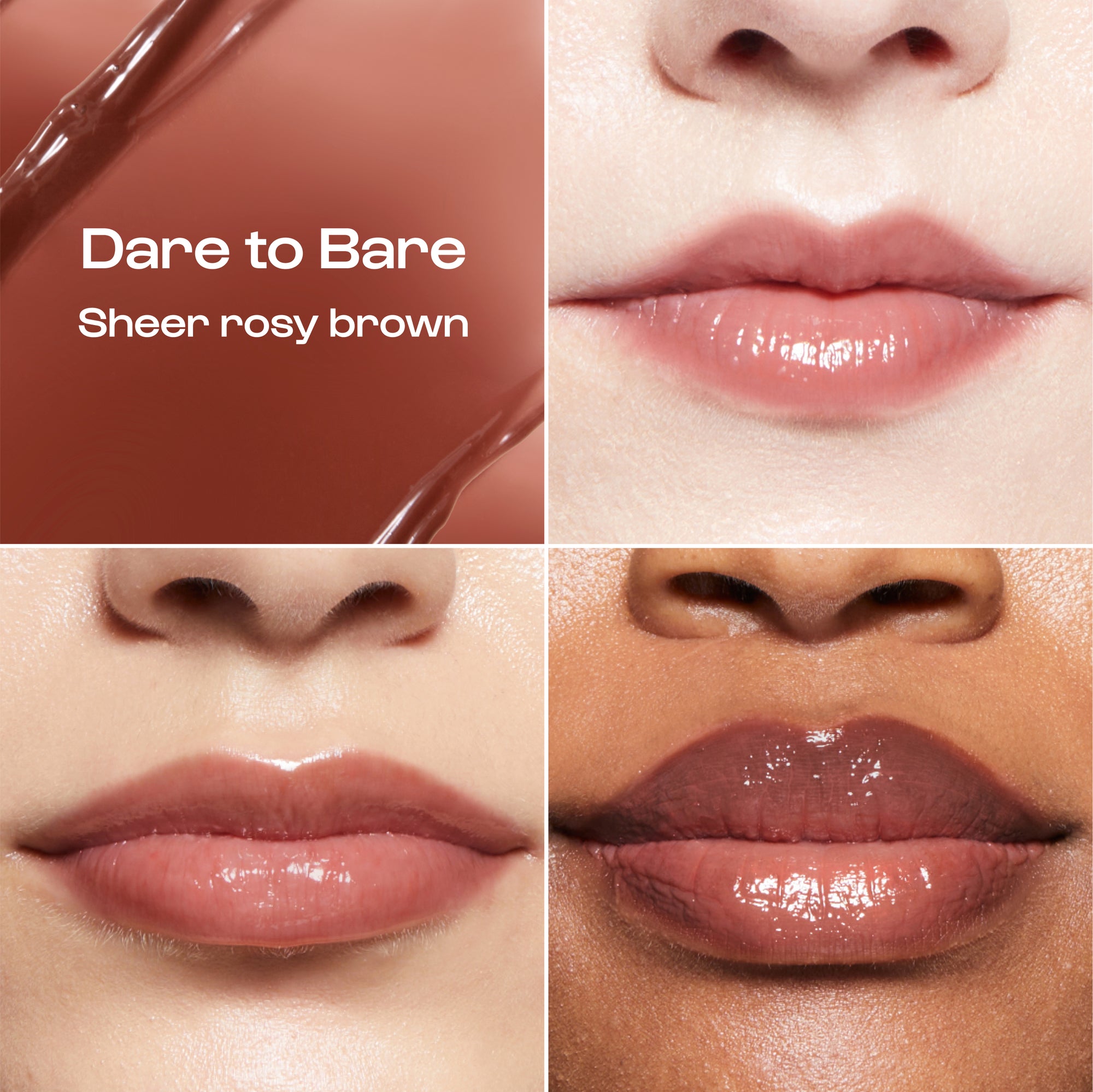 Alleyoop - Lip Goals Triple Peptide Gloss - Dare to Bare -