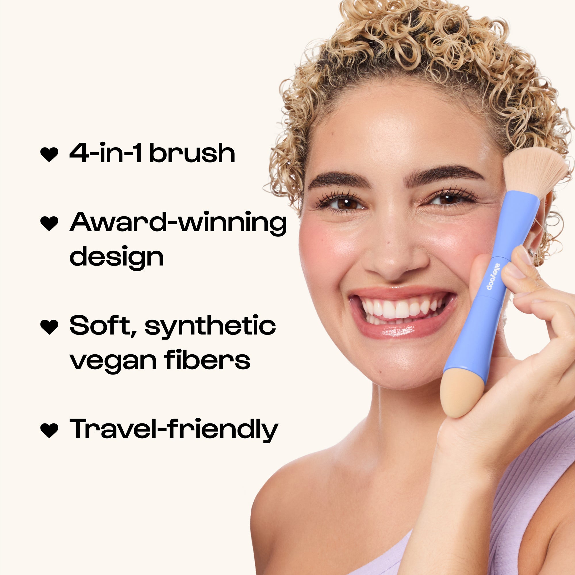 Alleyoop - Multi-Tasker Makeup Brush -