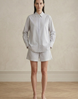 Gergana Ivanova - Isabella Shorts Cotton Stripe -