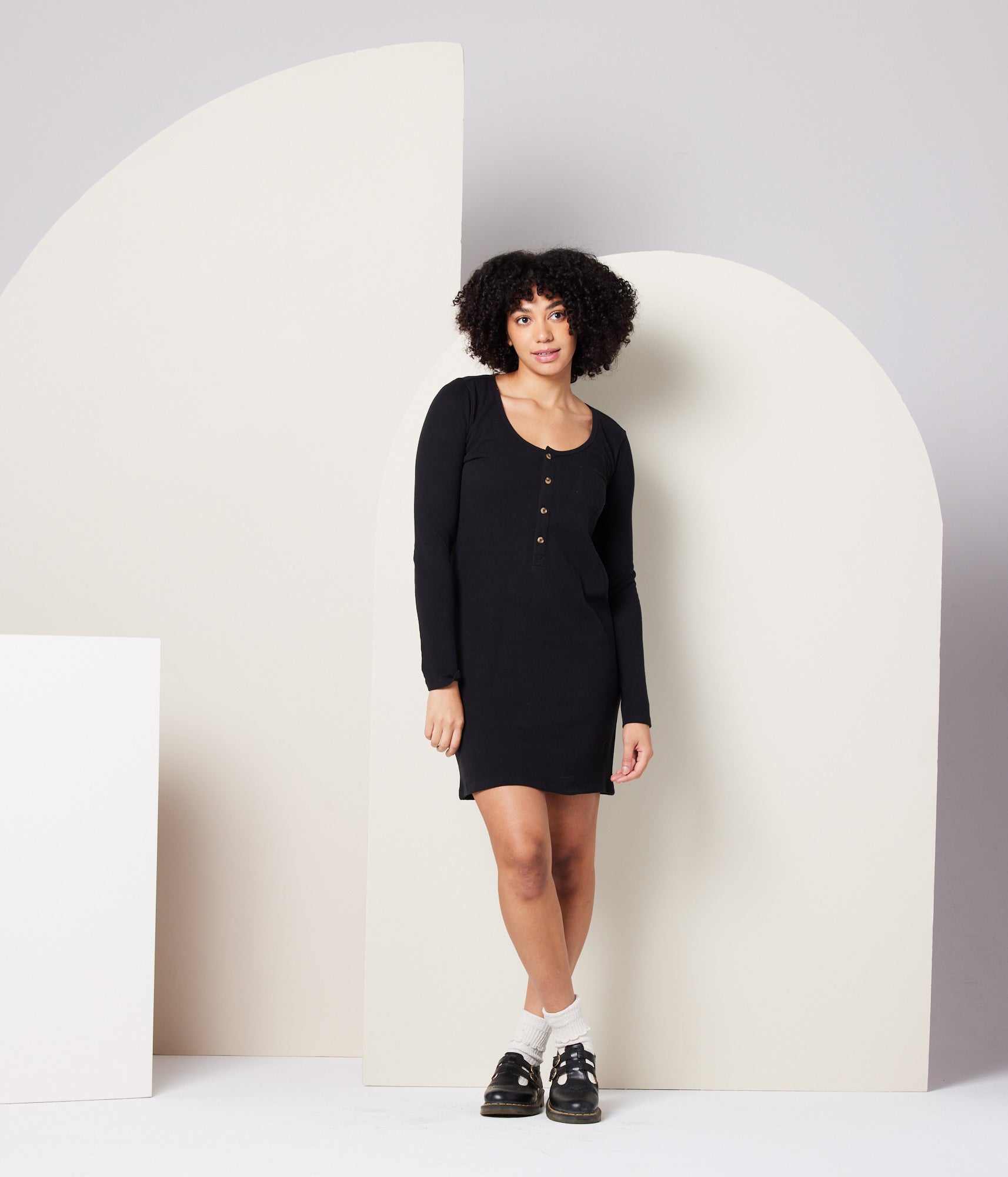 Known Supply - Aminah Dress - Black -