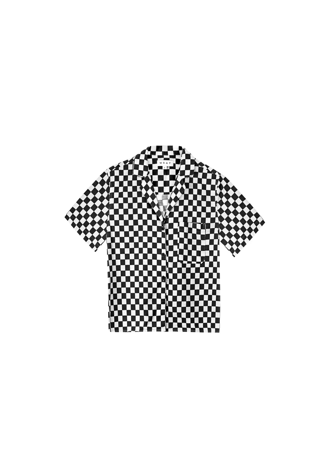 WRAY - Lounge Top - Black Check -