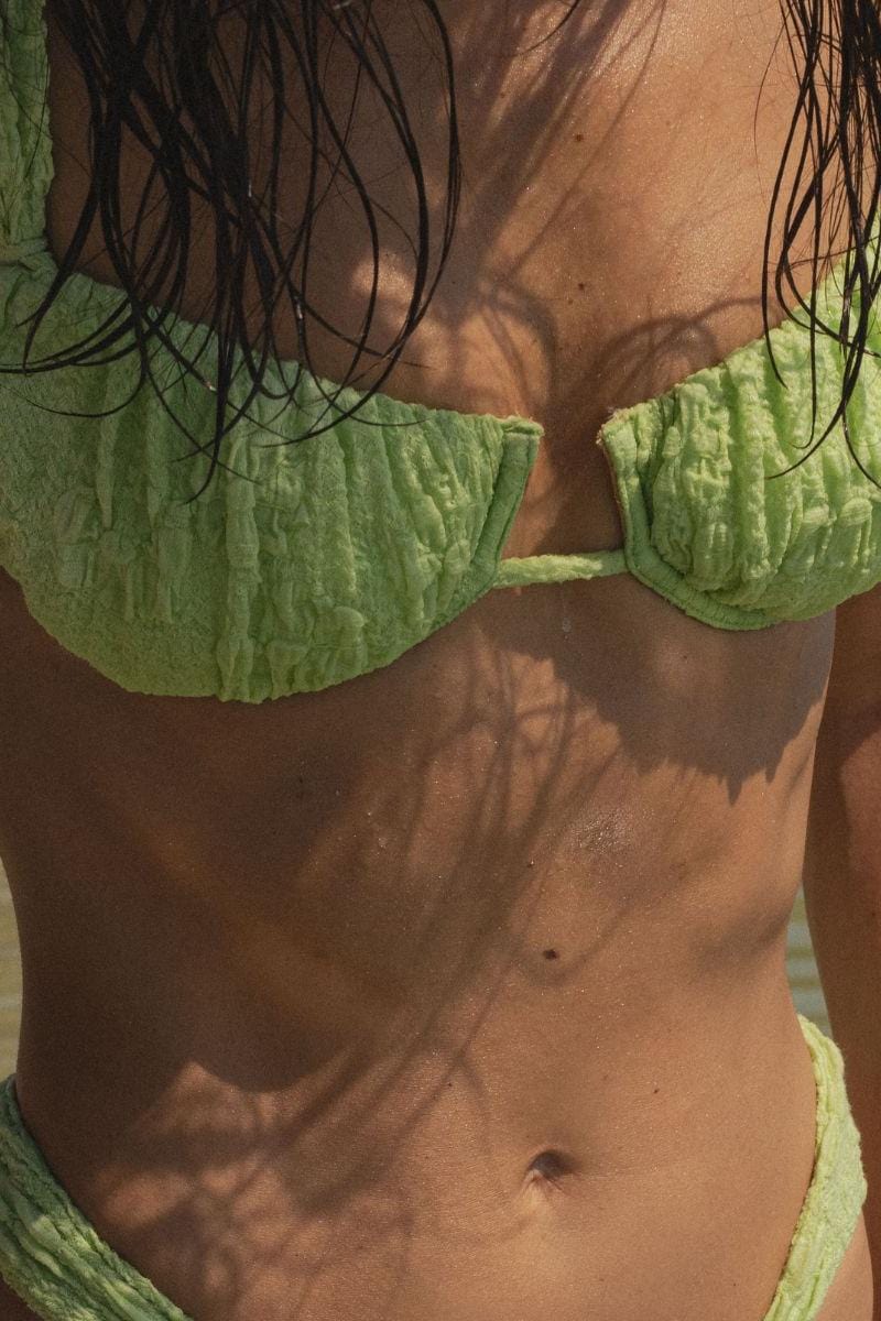 Montce - Avo Floral Petal Variation Bikini Top -