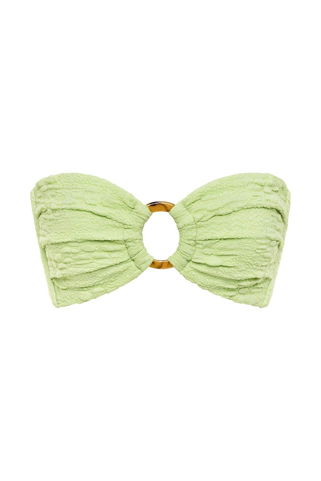 Montce - Avo Floral Tori Ties Bandeau Bikini Top -