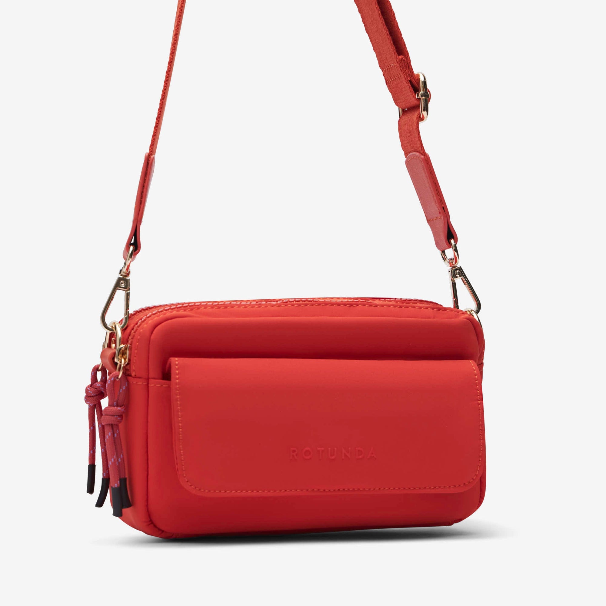 Chett Crossbody Bag in Red