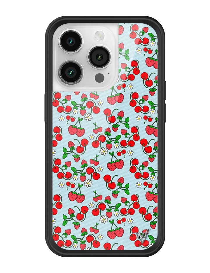 Wildflower iPhone case 14 Pro Baby Berries Fruit Cute