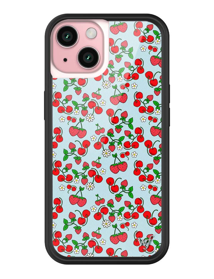 Wildflower iPhone case 15 Baby Berries Fruit Cute
