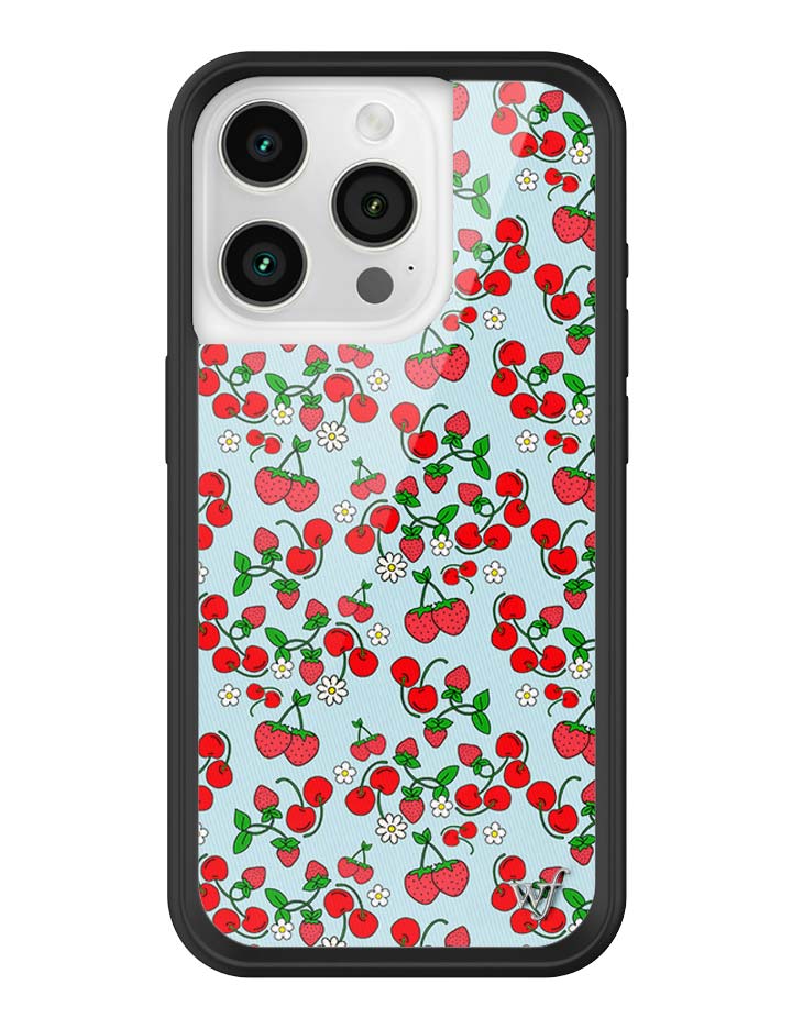 Wildflower iPhone case 15 Pro Baby Berries Fruit Cute