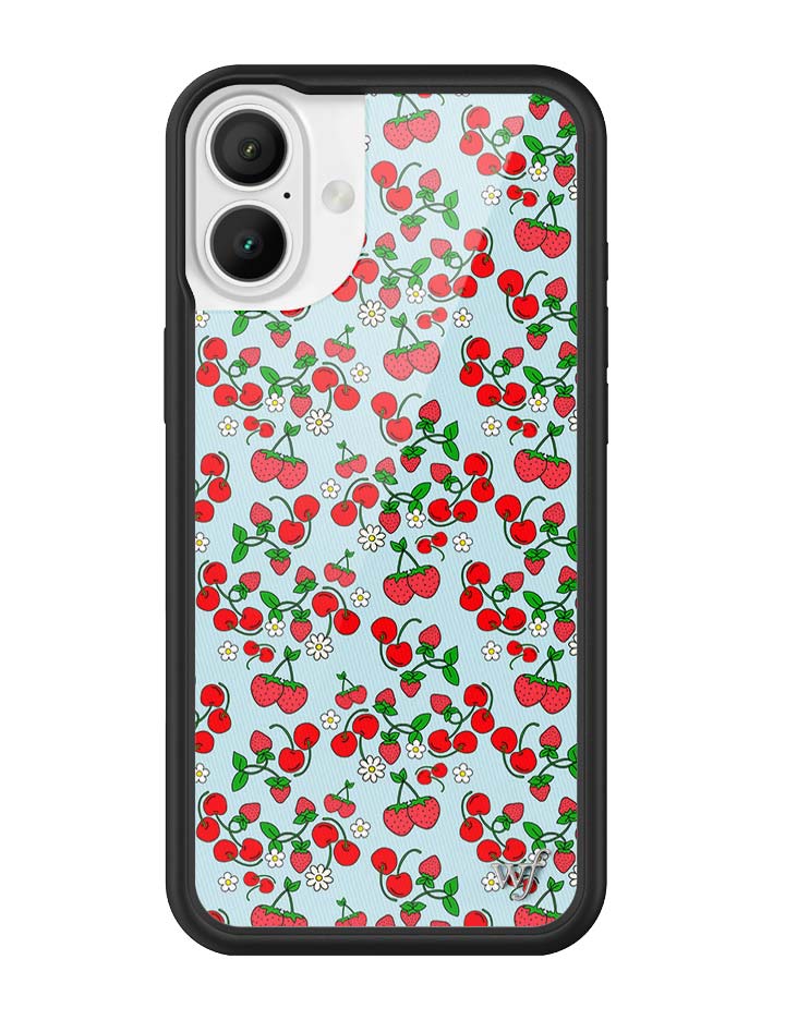 Wildflower iPhone case 16 Plus Baby Berries Fruit Cute