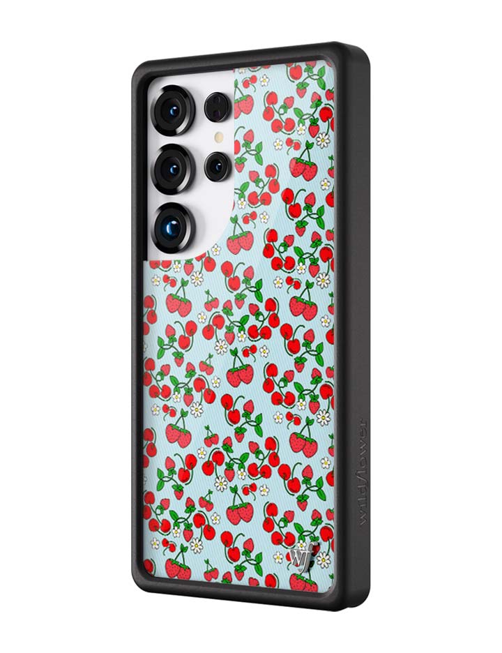 Wildflower Galaxy S25 case Ultra Baby Berries Fruit Cute