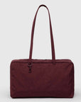 Baggu - Medium Nylon Bowler Bag - Mahogany -