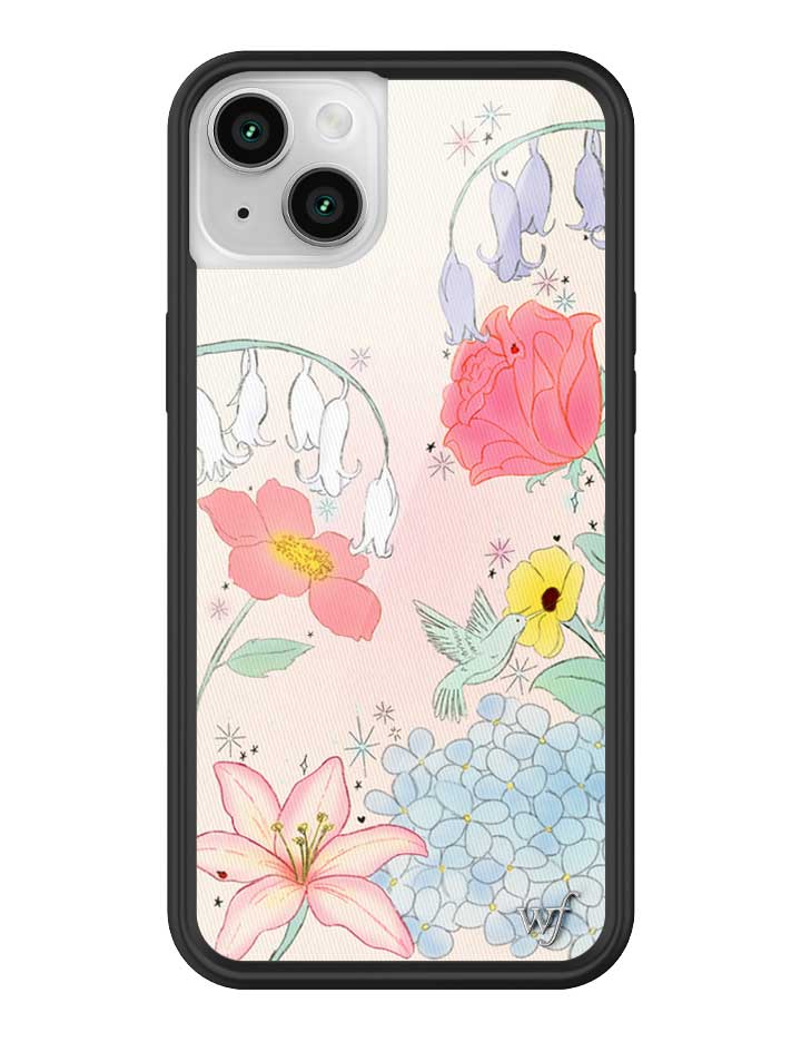Wildflower iPhone case 14 Plus Bluebelle Dreams Flowers Cute
