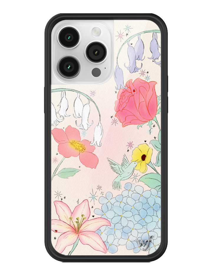 Wildflower iPhone case 14 Pro Max Bluebelle Dreams Flowers Cute